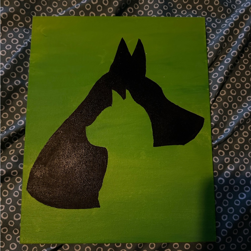 Dog and Cat Painting